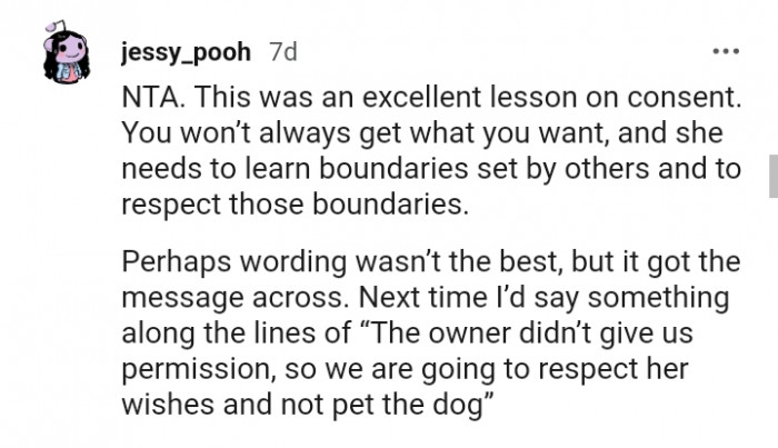 The owner didn't give us permission, so...