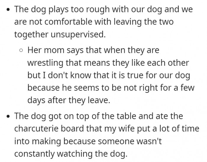 Here is where the troubles began