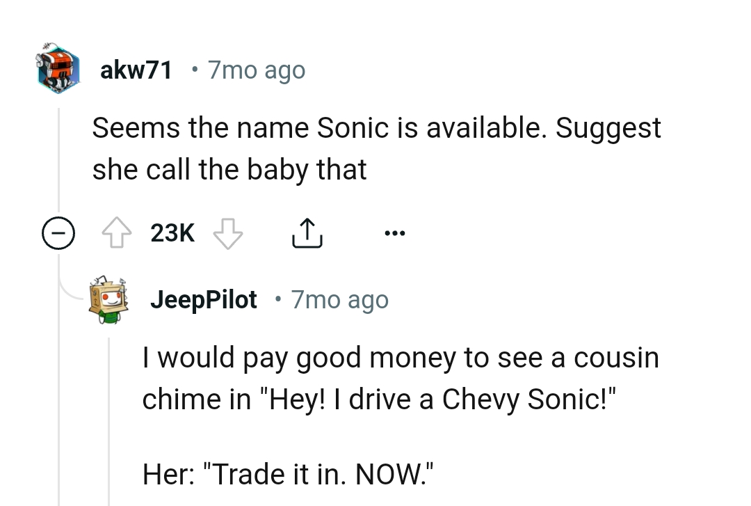 The comments roll in...