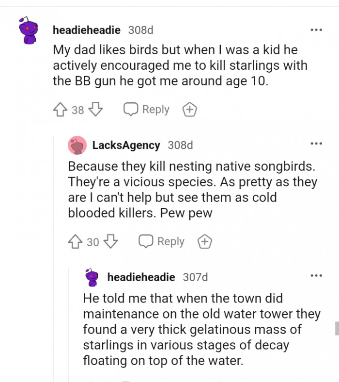 The town did maintenance on the old water tower and...