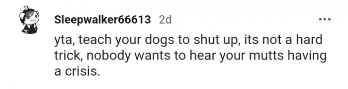 6. Teach your dogs to be quiet