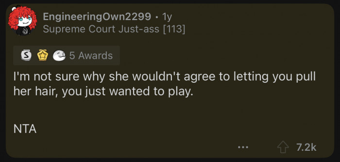 Here's how the Reddit community reacted to u/AITAMrMeow's post: