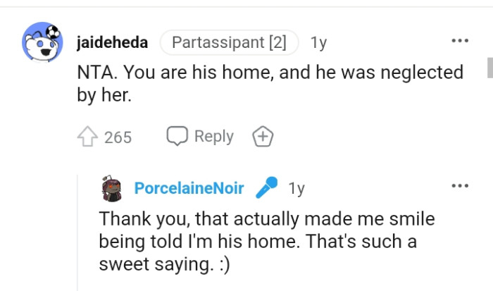 The cat was neglected by her