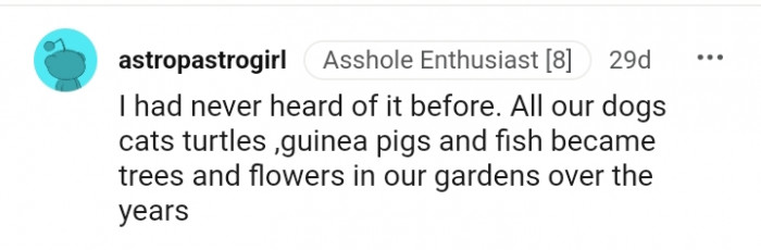 This Redditor has never heard of something like this before