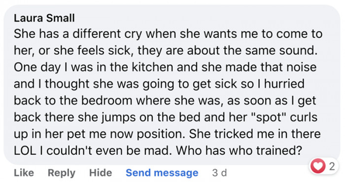 14. Unnegotiable cuddle time