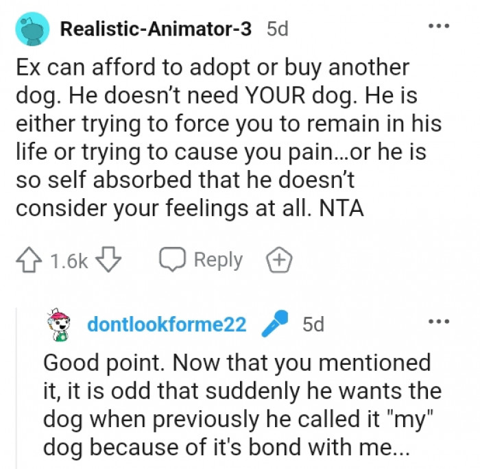 4. He's so self-absorbed he doesn't consider your feelings