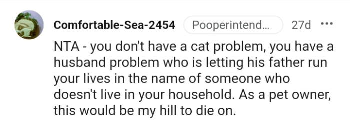 This Redditor says that this is a hill they would die on