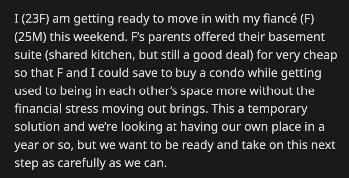 She told OP she doesn't want her to take the dog because she doesn't want to be alone