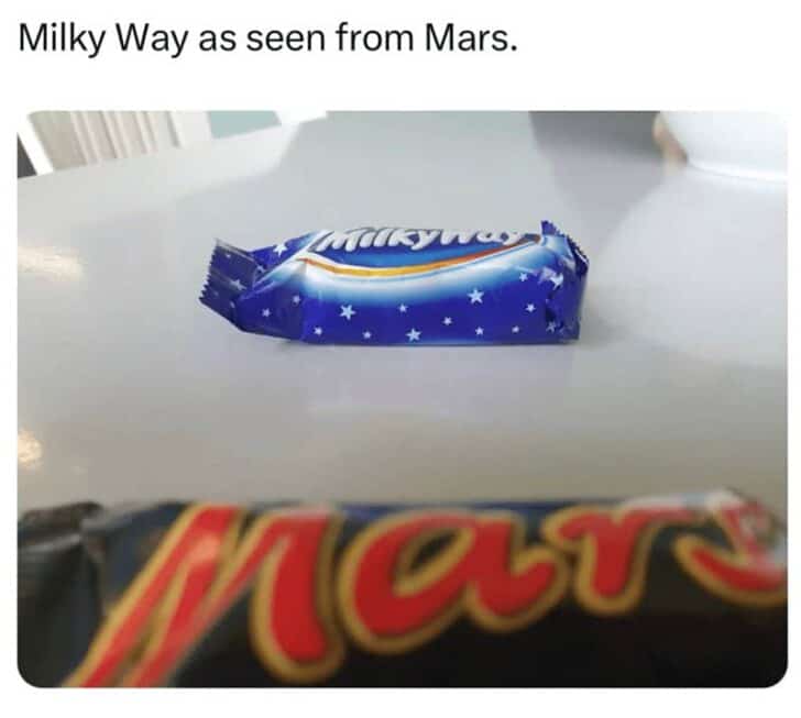 4. Milky Way and Mars