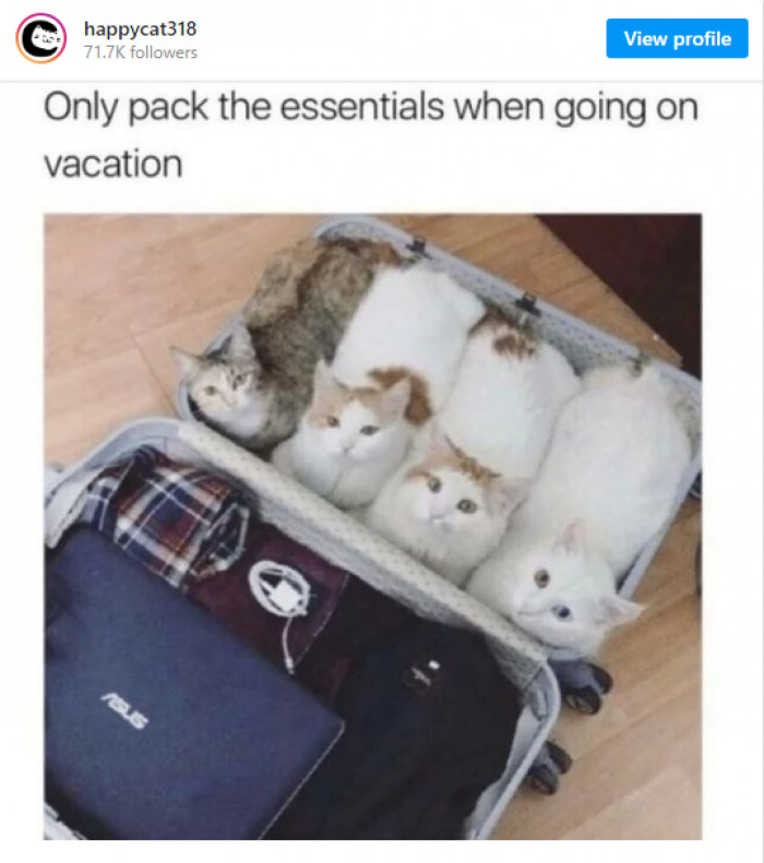 3. It is important to know how to pack properly