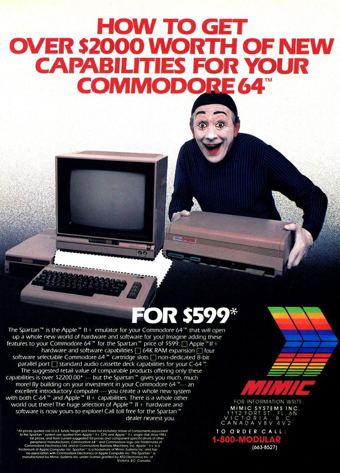 4. Spartan Apple II+ Emulator: $599.00