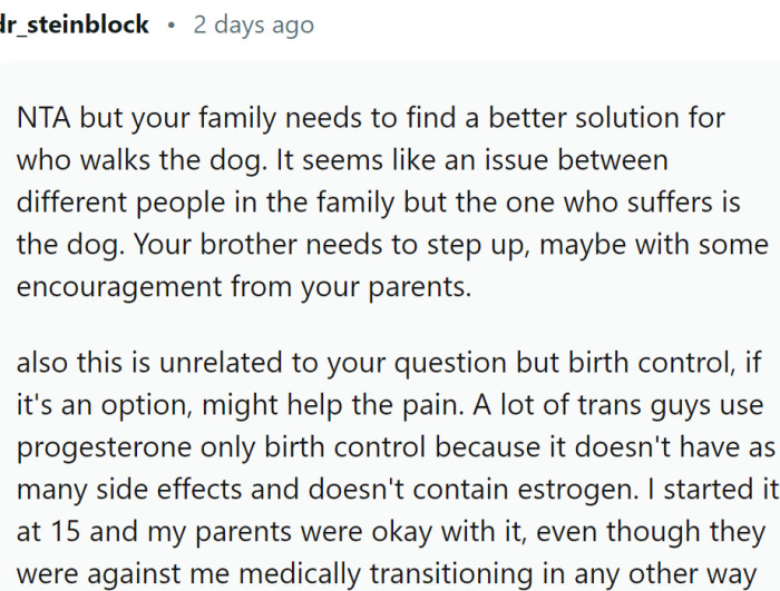 This Redditor shared some valuable advice: