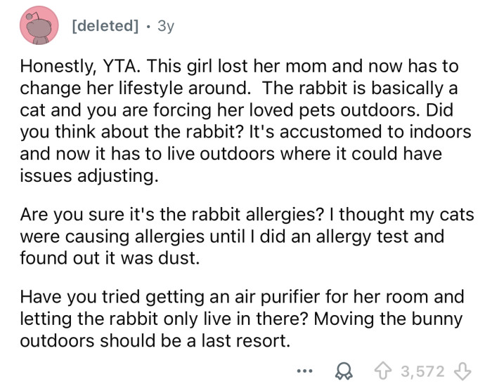 This should be a last resort.