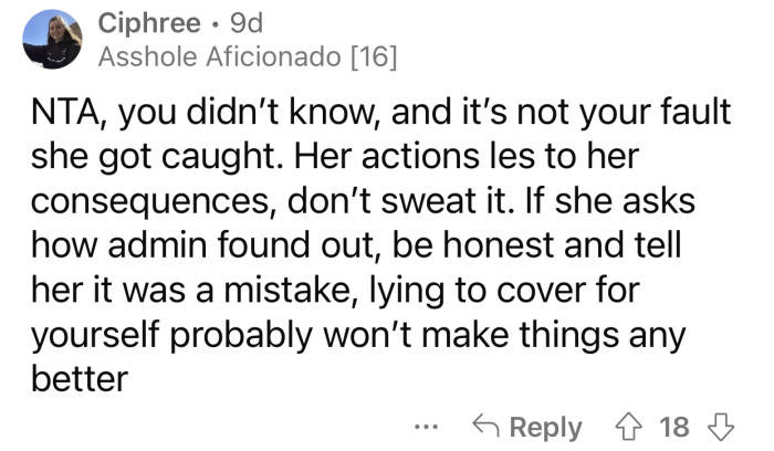 OP should be honest and tell things exactly how they happened.