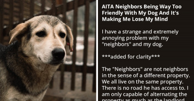 Animal Behaviorist Gets Mad At Her Senior Neighbors For Locking Up Her Dog In Their Home