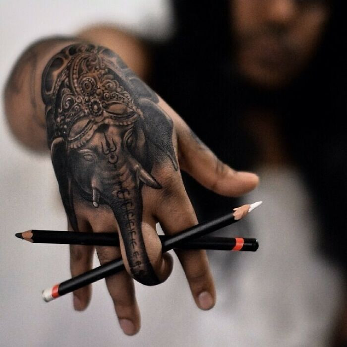 3. An Elephant On Your Finger With A