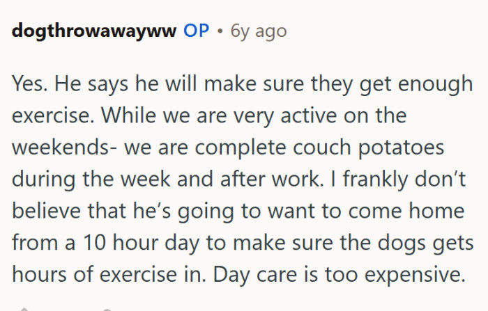 OP shared more info