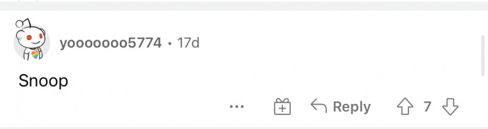 And again, we are here with the jokes, but this one really is clever. We're loving all of the dog jokes and plays on words.