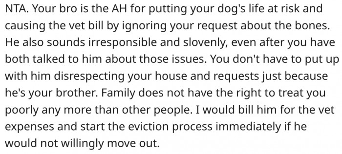 15. You shouldn't tolerate bad treatment simply because it's coming from a family member.