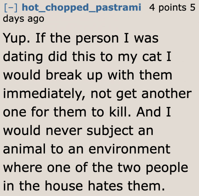 Some people would rather call it quits if they were in the boyfriend's situation.