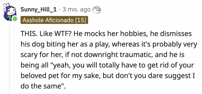 He was called out for his unfairness and double standards as well