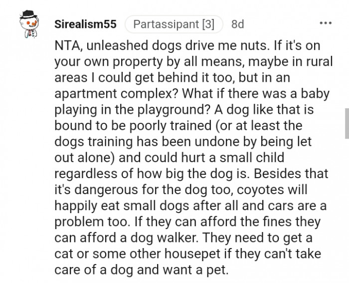 It's Dangerous for the Dog Too