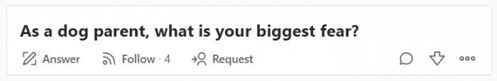 Question of the day on the Quora community
