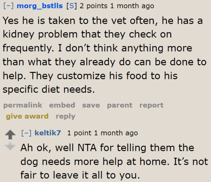 If the Dog Frequently Visits the Vet and Still Has Problems, Maybe the Stepmom Needs a Second Opinion.