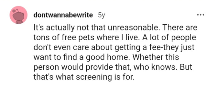 A lot of people seem not to care