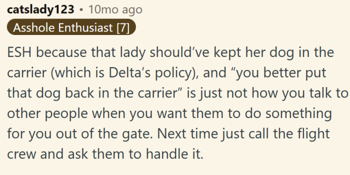 Every right to make that demand, but the approach is completely wrong