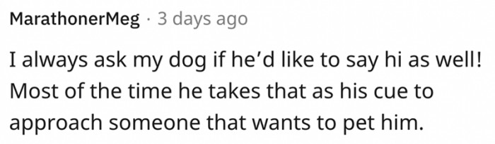 Would you like to say hi?