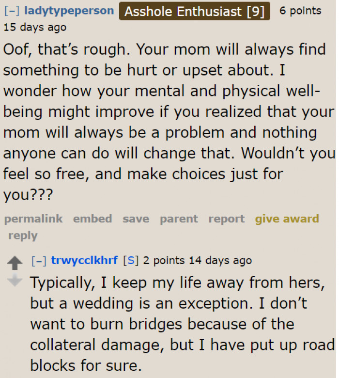 This mom's ways are not good for the well-being of her children.