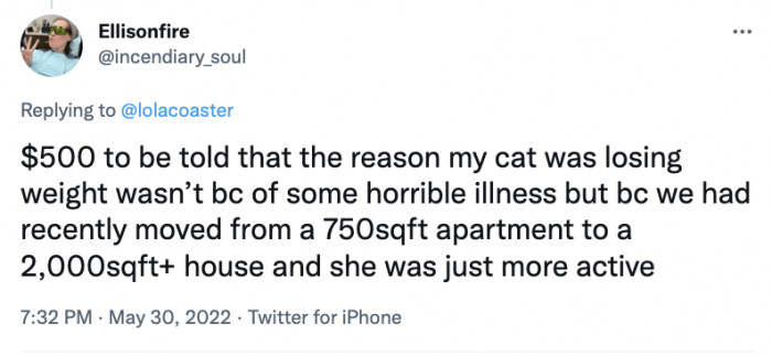 11. She Was Just More Active