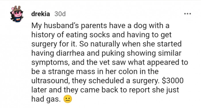 This Redditor had a similar case, only that it was way more expensive