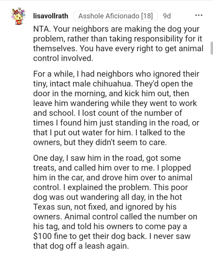 Your Neighbors Are Making the Dog Your Problem