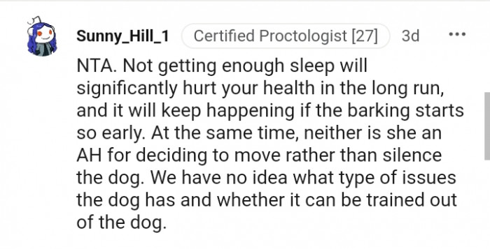 We have no idea what type of issues the dog has