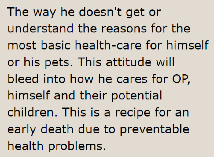 This User Is Afraid That When They Get Married, He'll Have the Same Attitude Toward Their Children.