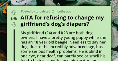 Devoted Pet Owner Is In Denial Of Her 18-Year-Old Dog's Health Status, Calls Her Boyfriend Cruel For Suggesting Euthanasia