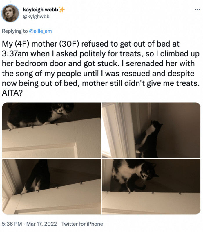 11. Go to bed, cutie, and let mother get some sleep