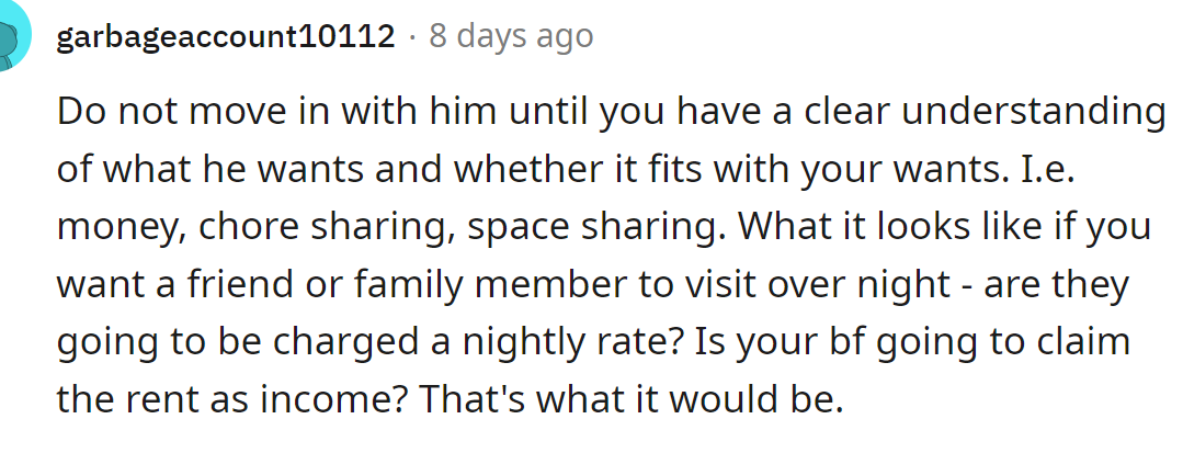 Woman Reconsiders Living With Boyfriend Who Wants Her To Pay Rent In thinking-about-moving-in-with-your-boyfriend-here-are-7-questions-you