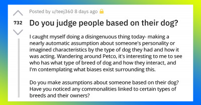 Do People Judge Others Based On Their Dogs? Reddit Has Spoken