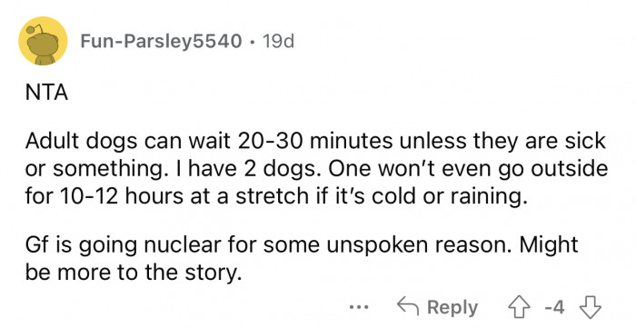 There might be more to this story.