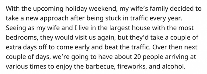 They'd take a couple of days off