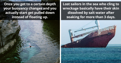 Redditors Share 30 Terrifying Yet Fascinating Facts About The Deep Blue Sea