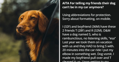 Woman Refuses to Let a Dog That Destroys Pretty Much Anything It Can Get Its Paws On into Her Car, Gets Scolded by Its Owners