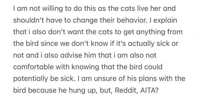 OP felt unsure about how she dealt with the situation, so she decided to consult with the Reddit community.