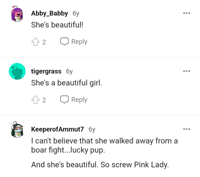 And the comments roll in...