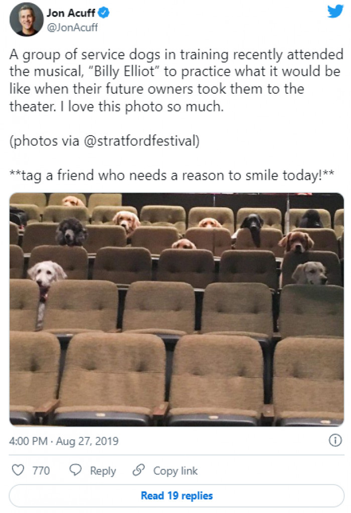 4. The greatest audience in the world...