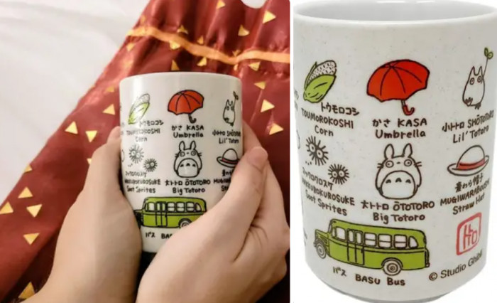 6. My Neighbor Totoro mug that will give you warm thoughts as you sip on your hot drink.