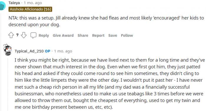 17. I wouldn't put it past her